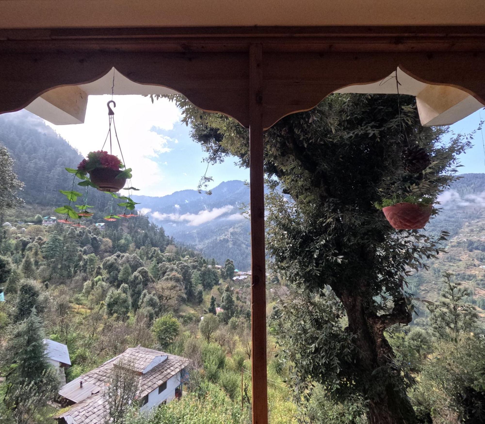 Mozo Inn&Cafe Jibhi Banjār Kültér fotó